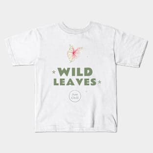 Wild Leaves Kids T-Shirt